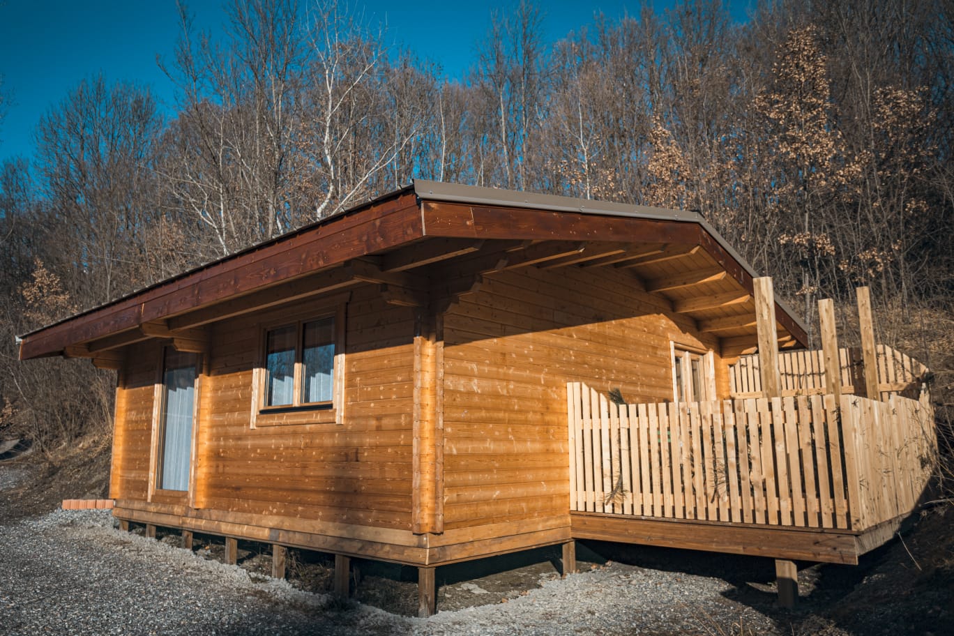 Vue chalet - Les Lodges de la Valière CHORGES