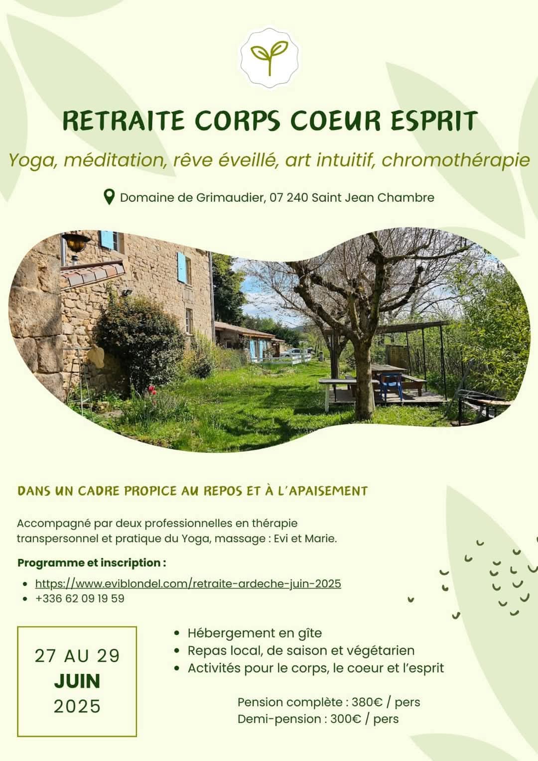 Rendez-vous futés ! : Retraite bien-être Corps, Cœur, Esprit