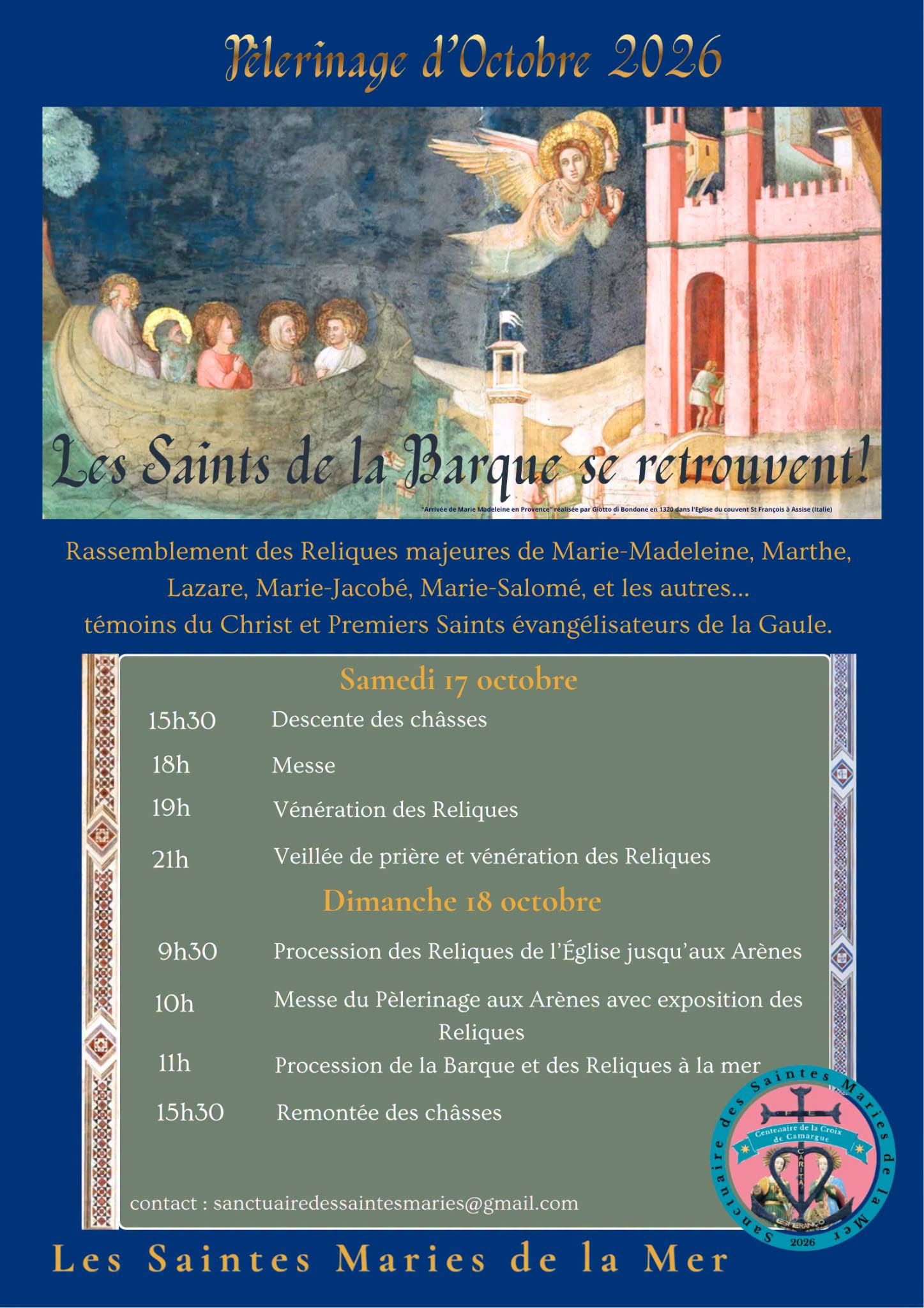 Pelerinage Octobre