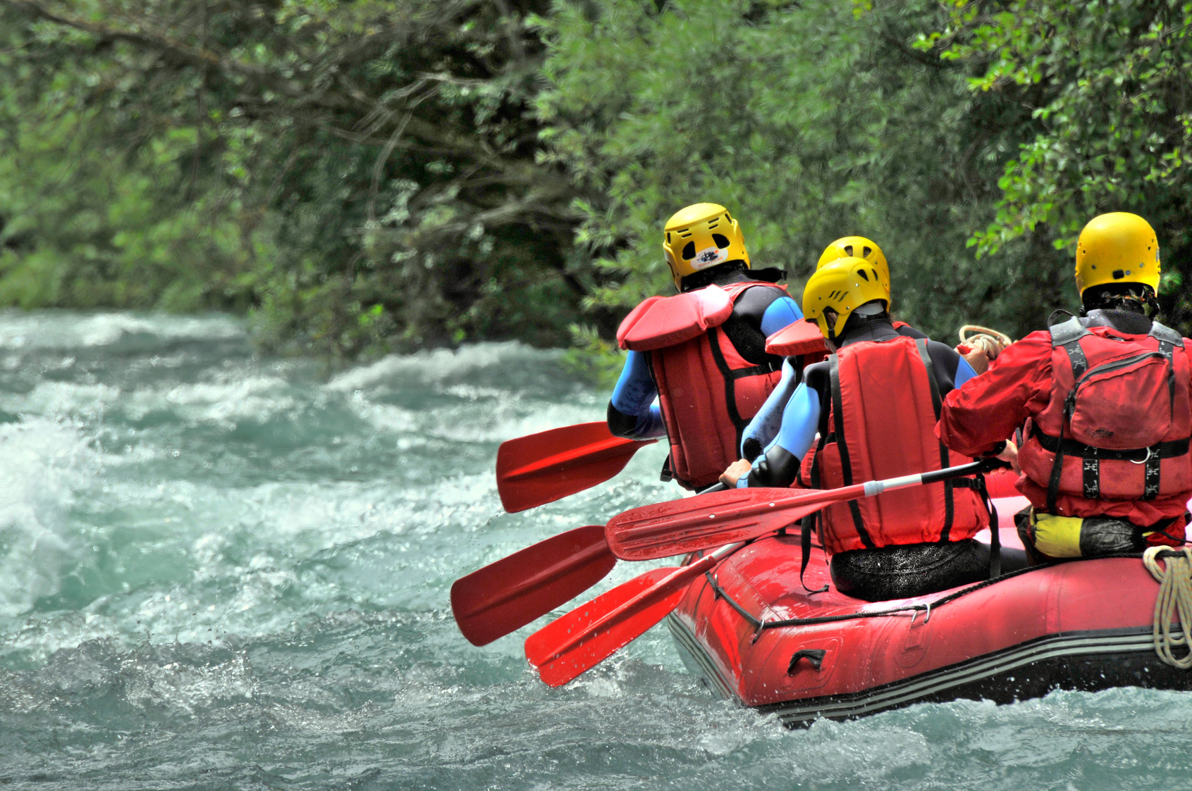 Team building - Rafting on the Giffre