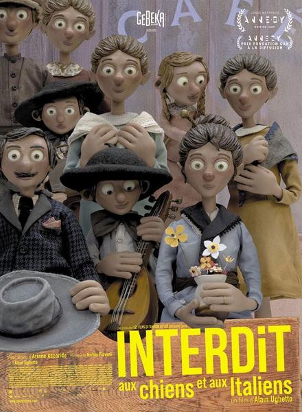 La Mounière fait son cinéma - Projection au cinéma de Caussade « Interdit aux chiens et aux Italiens »