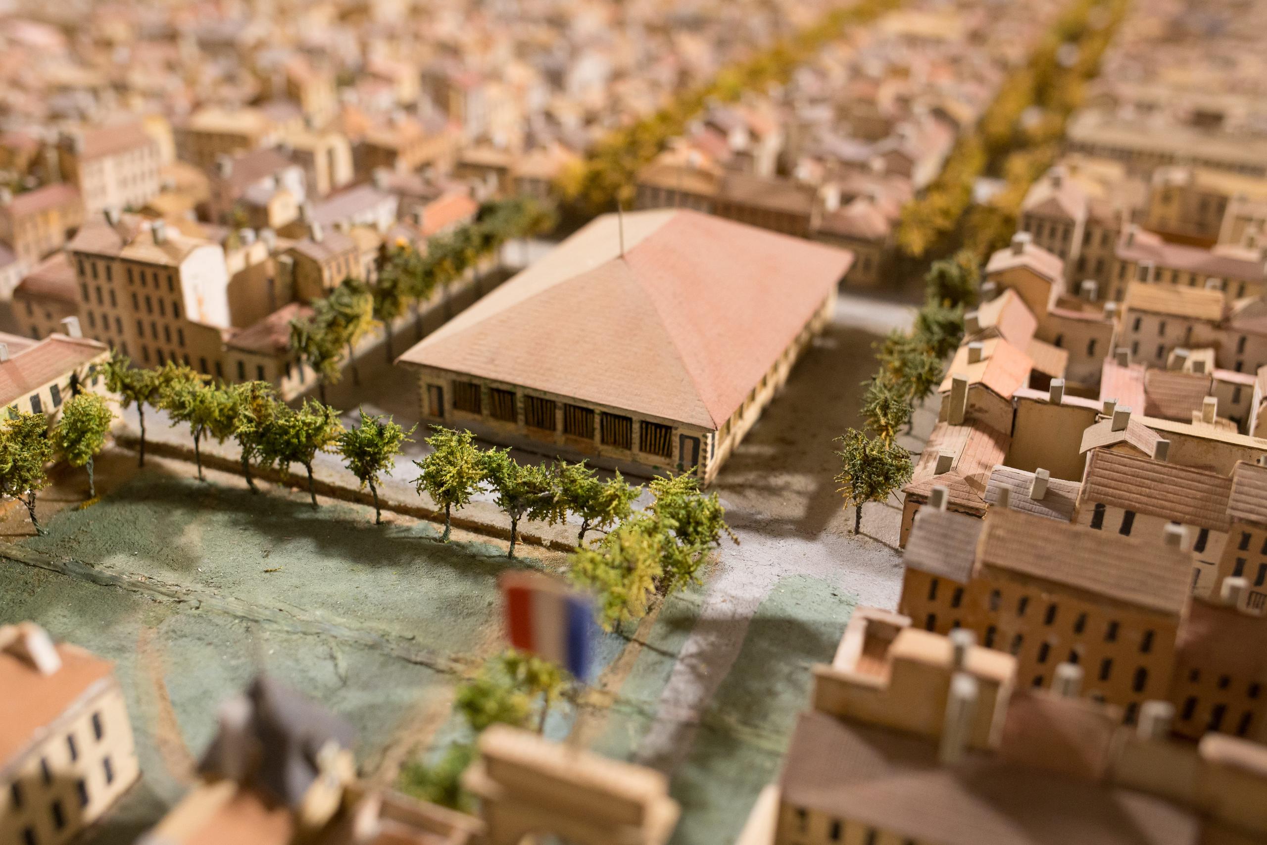 Visite guidée : La ville en relief