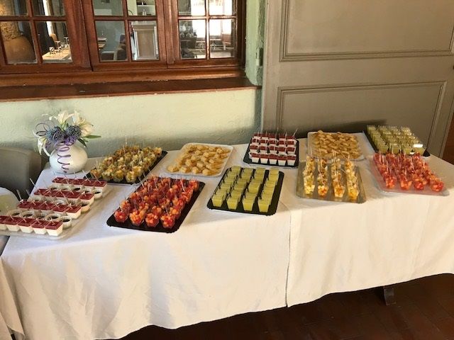 buffet reception | les pins blancs en provence buffet reception