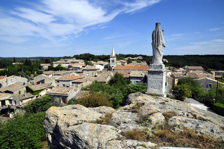 Vue générale - Village de Réauville