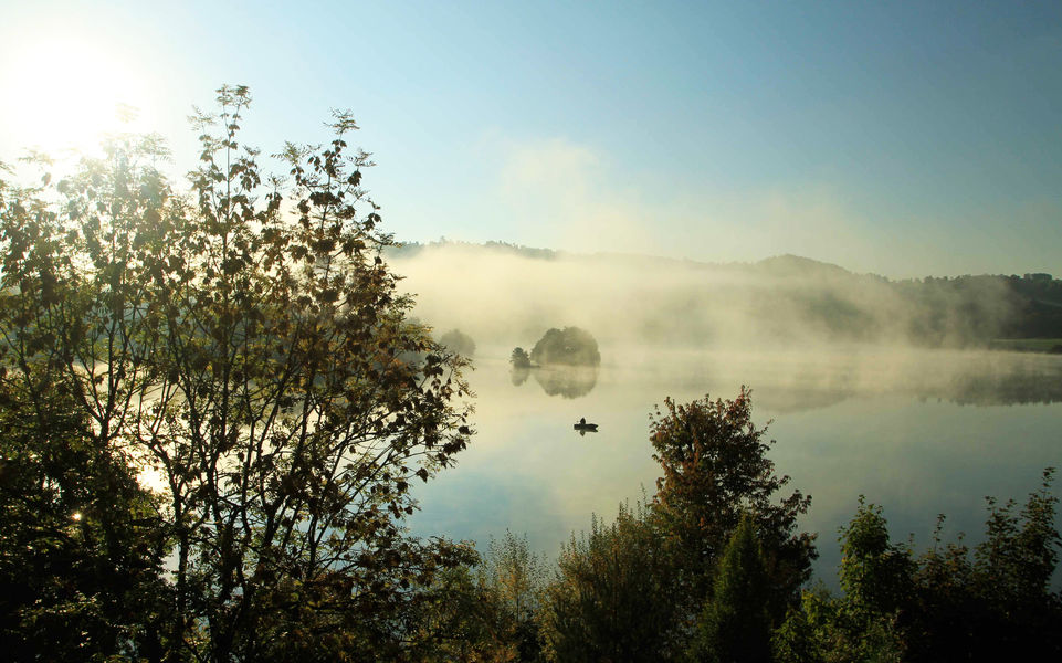 Pêche au lac d'Aydat