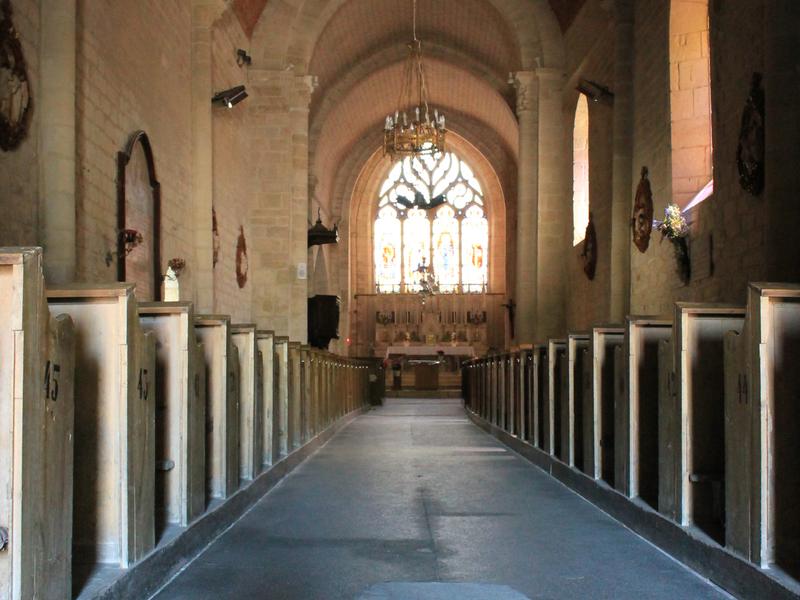 Intérieur de léglise Notre Dame
