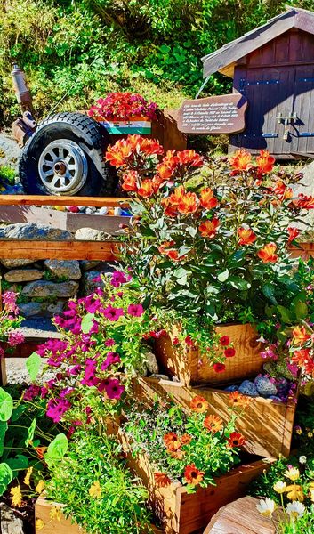 Au départ du sentier didactique