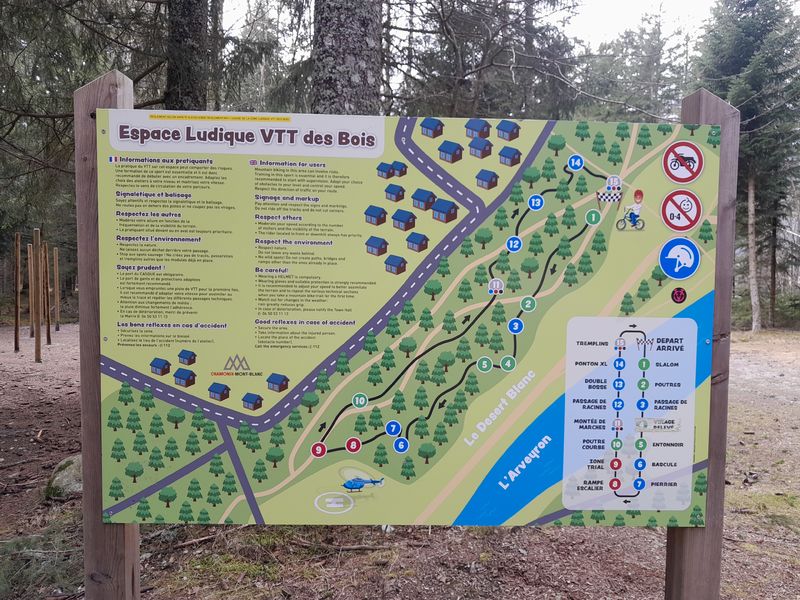 Espace ludique au Bois