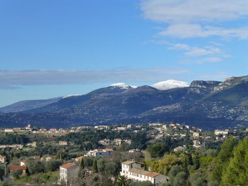 Le Mas de la Sirole-Vue montagnes-Colomars-Gîtes de France des Alpes-Maritimes