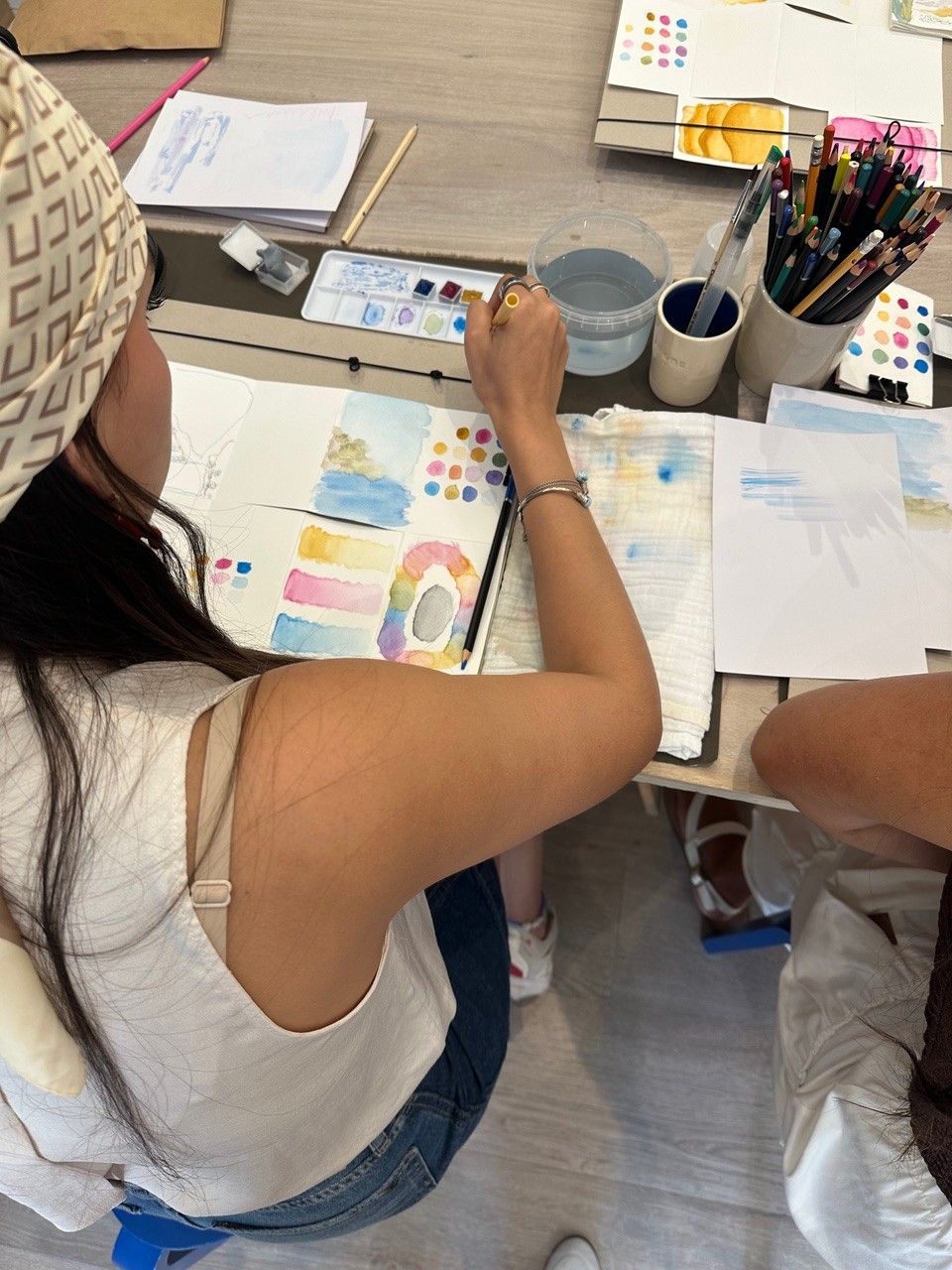 Atelier d'aquarelle- Biennale d'art de Pertuis