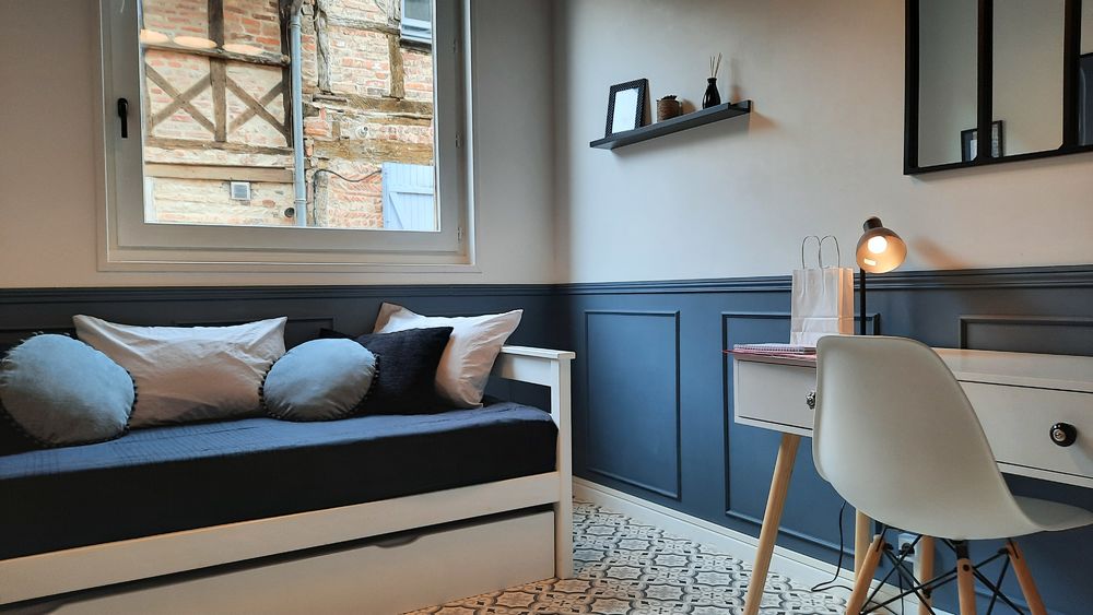 La fenêtre sur marché - couchage