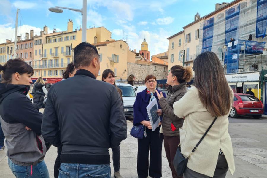 Groupe : Visite de Saint Tropez