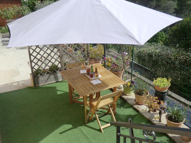 Terrasse Gîte Magnolia à Colomars Gîtes de France Alpes-Maritimes