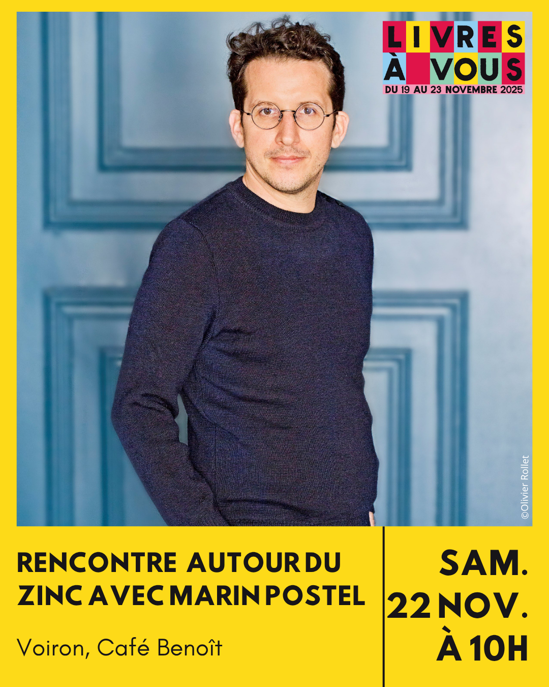 Rencontre autour du Zinc avec Marin Postel_Voiron