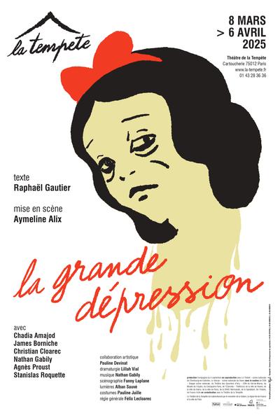 Affiche du Spectacle : La Grande Dépression 