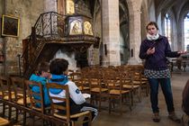Visite guidée de la Collégiale de St Bonnet le Château