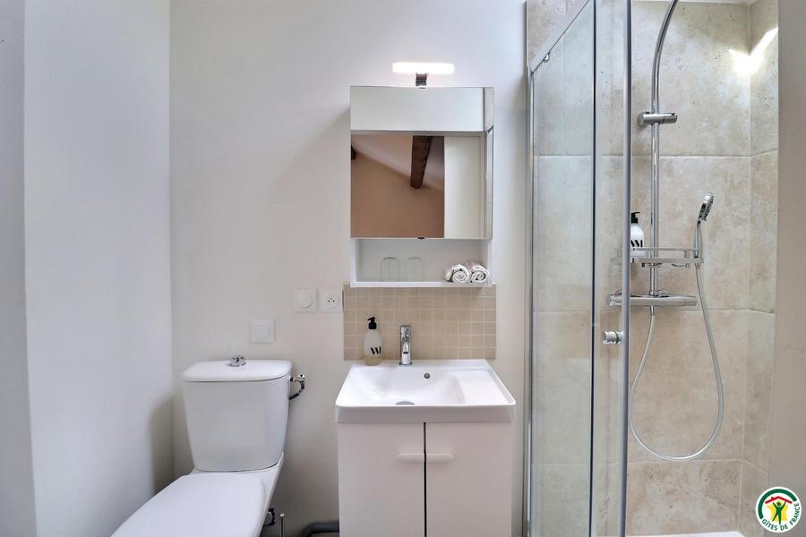 Chambre ESPACE DROME : douche/wc Chambre ESPACE DROME : douche/wc