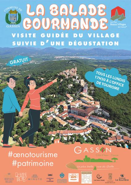 Les balades gourmandes : visite guidée et dégustation gratuite