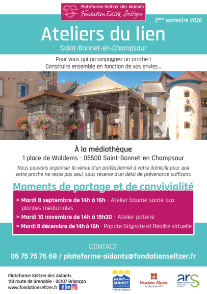 Ateliers du lien pour les aidants