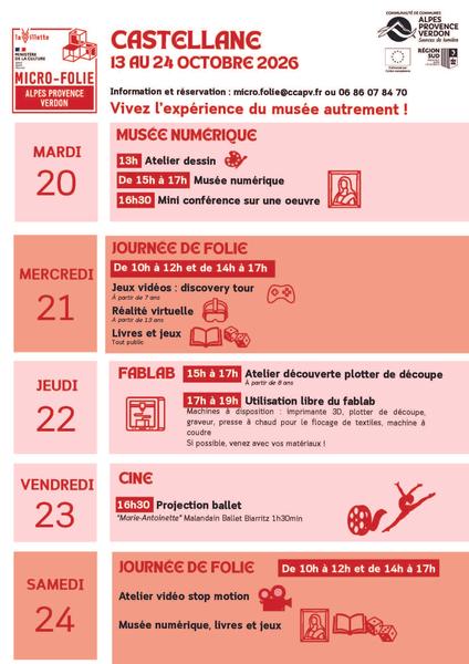 La Micro-Folie intercommunale est à Castellane !_Castellane
