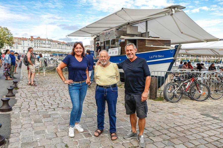 Portait de famille avec Marie, René et Florent