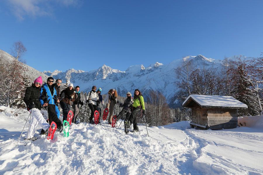 Raquettes a neige - Chamonix Séminaires