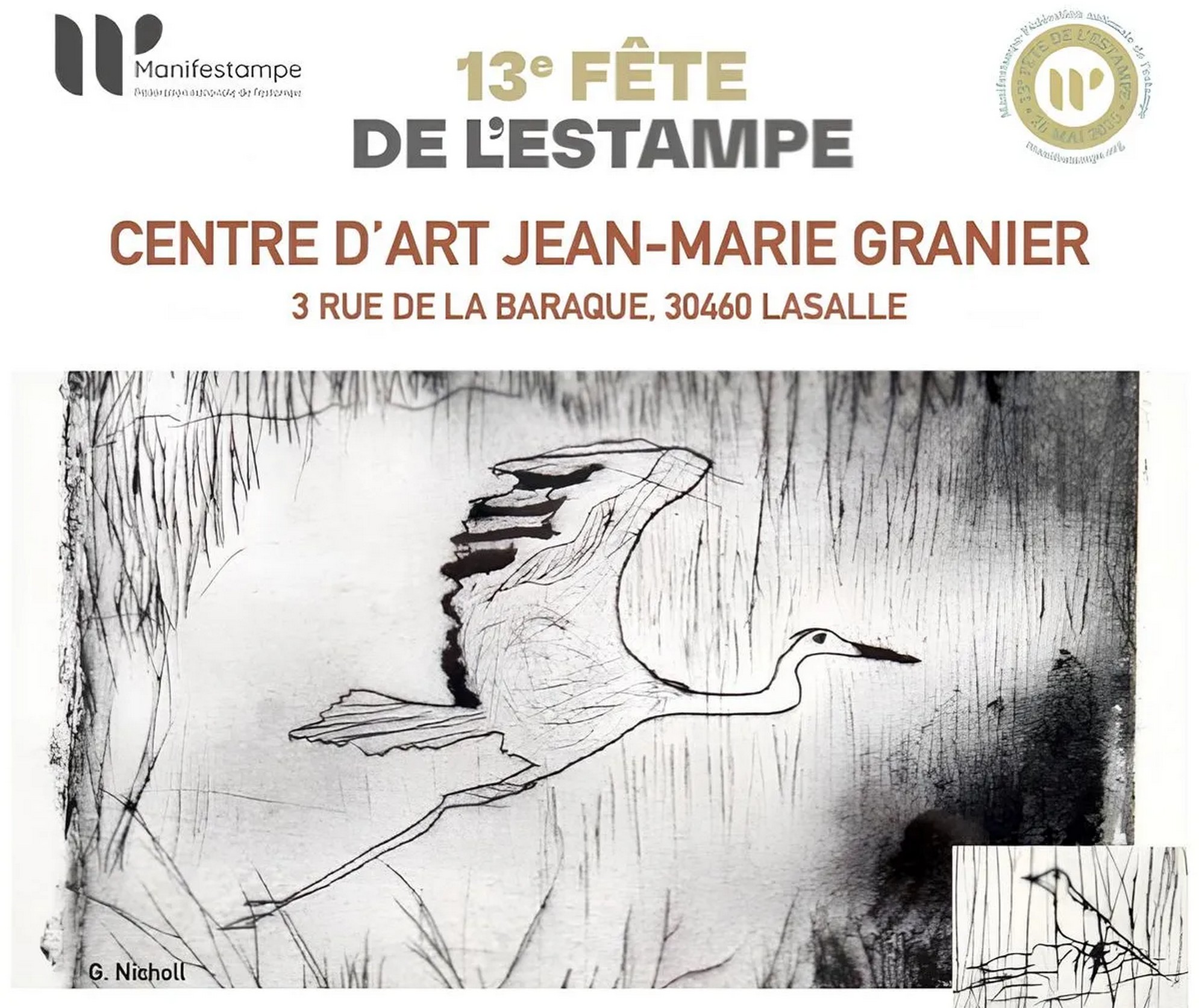 13ème Fête de l'Estampe_Lasalle
