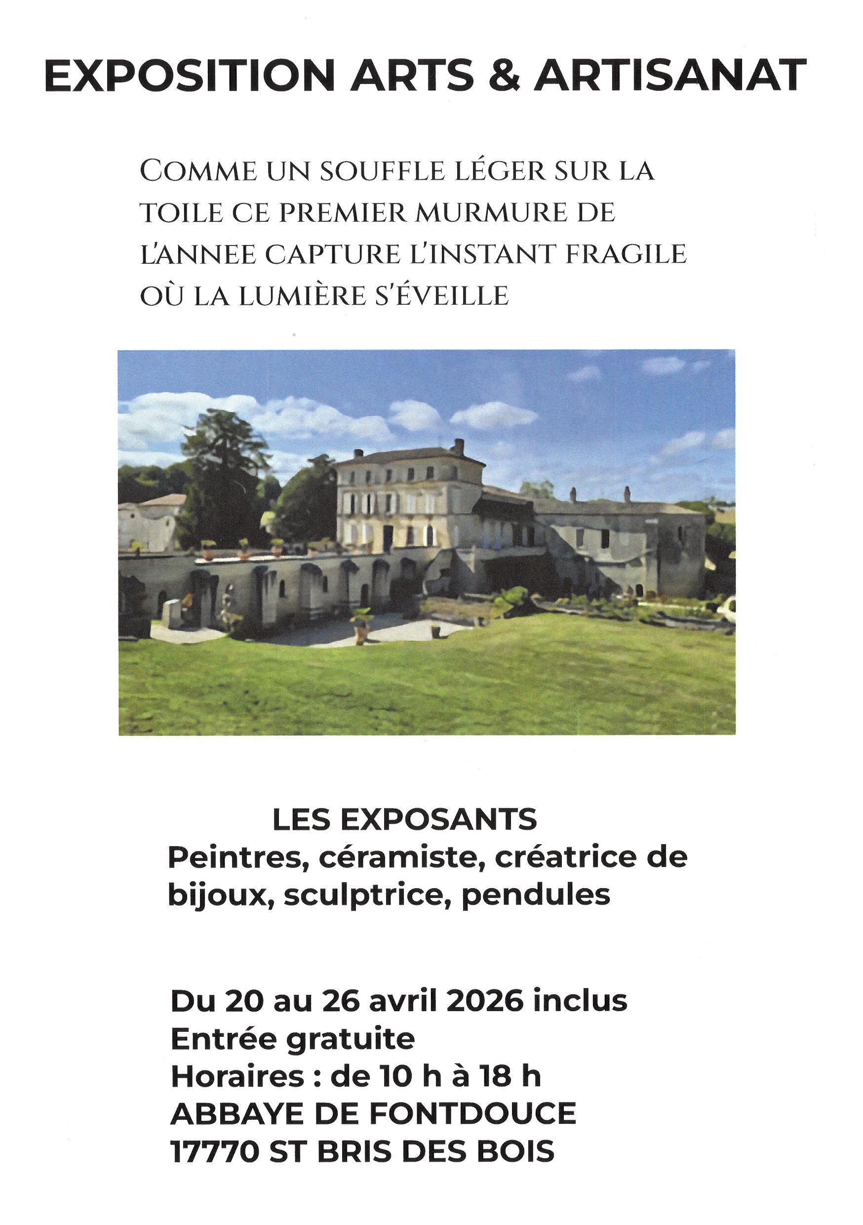Exposition arts & artisanat