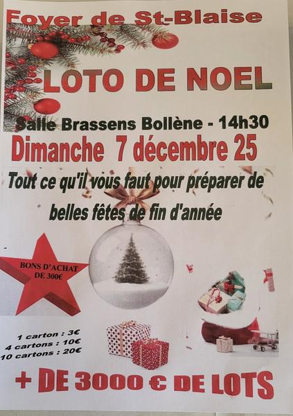 Loto Foyer Saint Blaise>