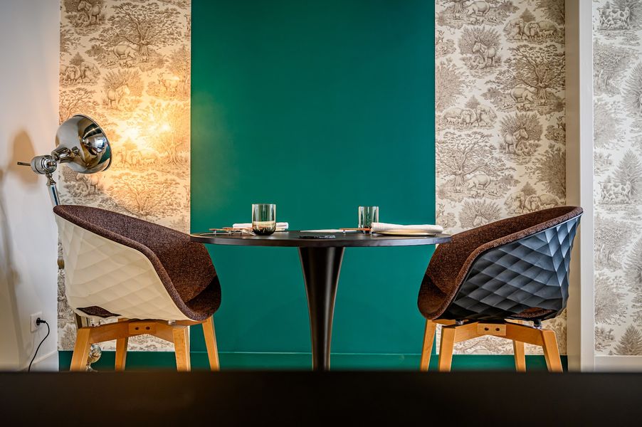 La sale de l'Auberge de l'Abbaye