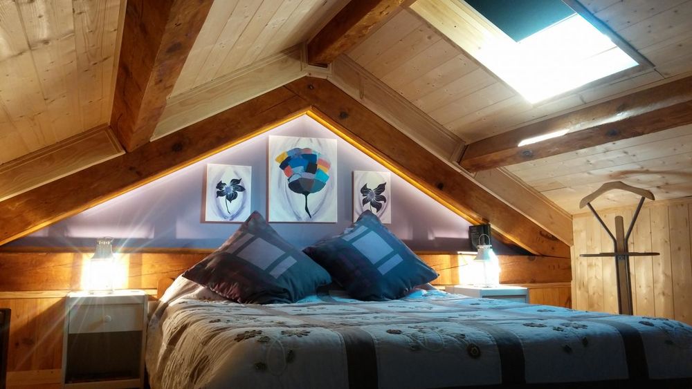 Chambre cosy en alcove