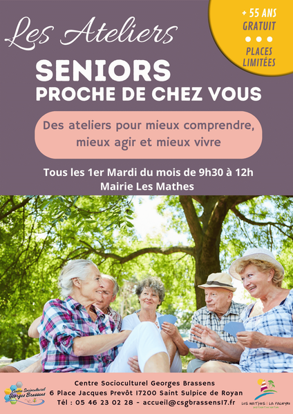 Atelier Séniors - Intervention de la chambre des Notaires