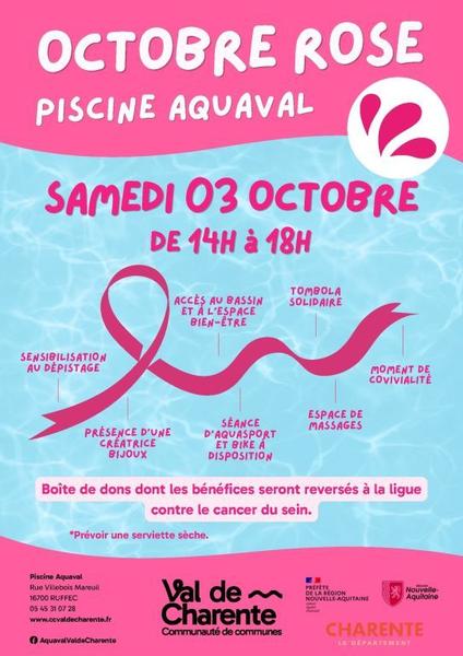 Animations octobre Rose