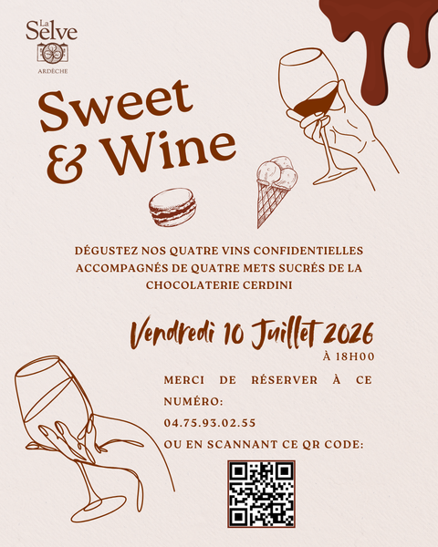 Sweet and Wine au Château de la Selve