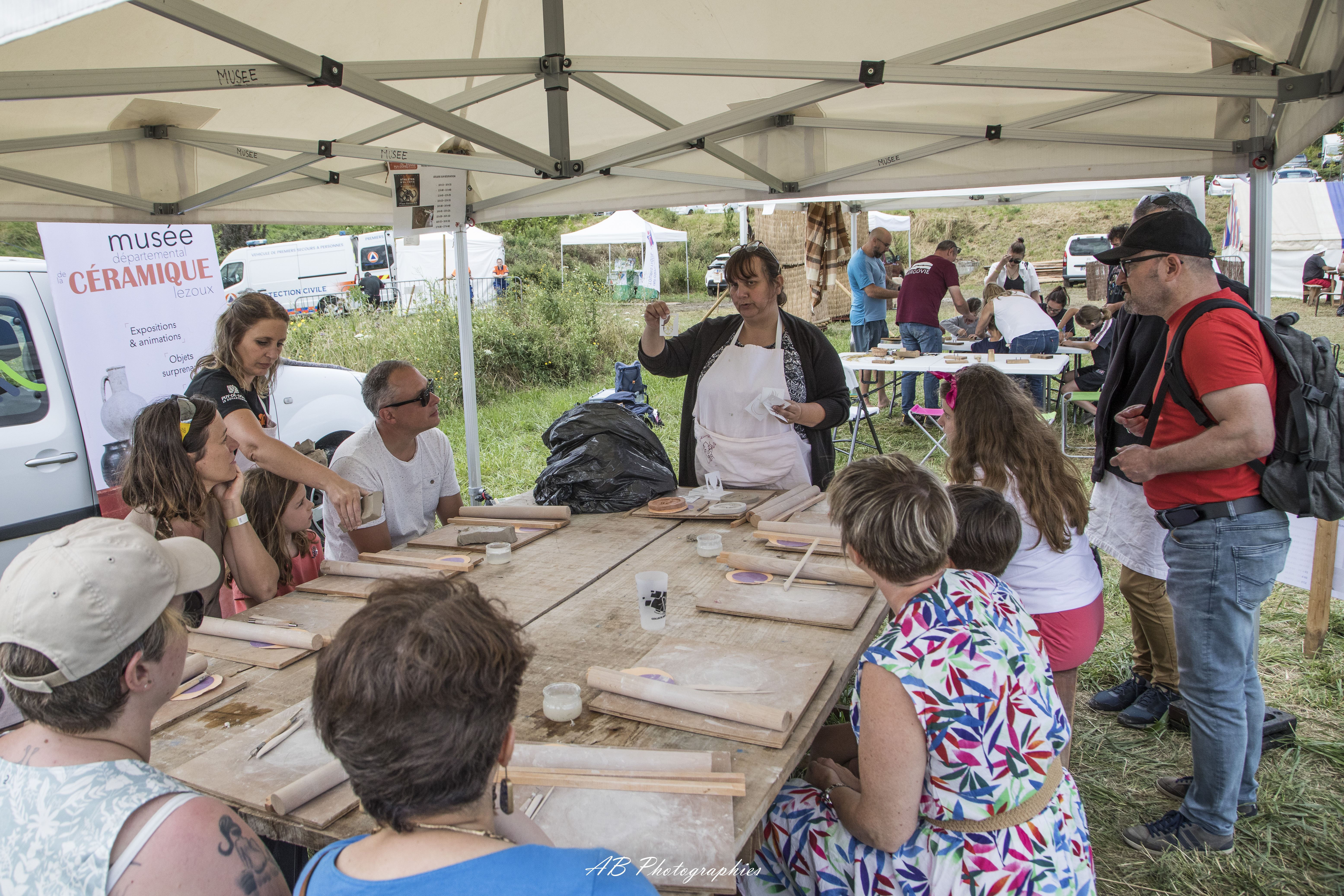 Atelier modelage avec le musée de la Céramique