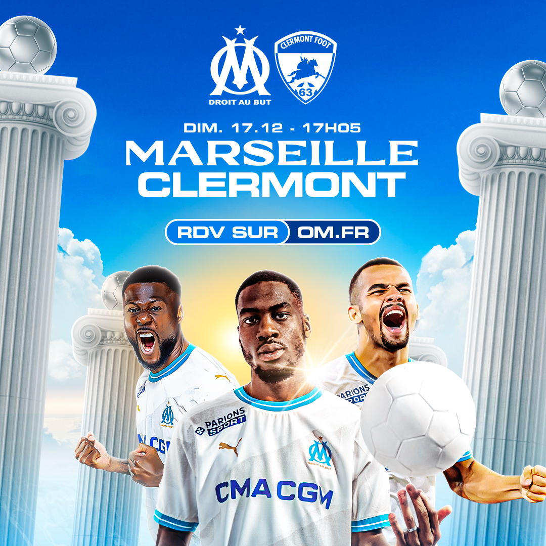 Match  OM - Clermont