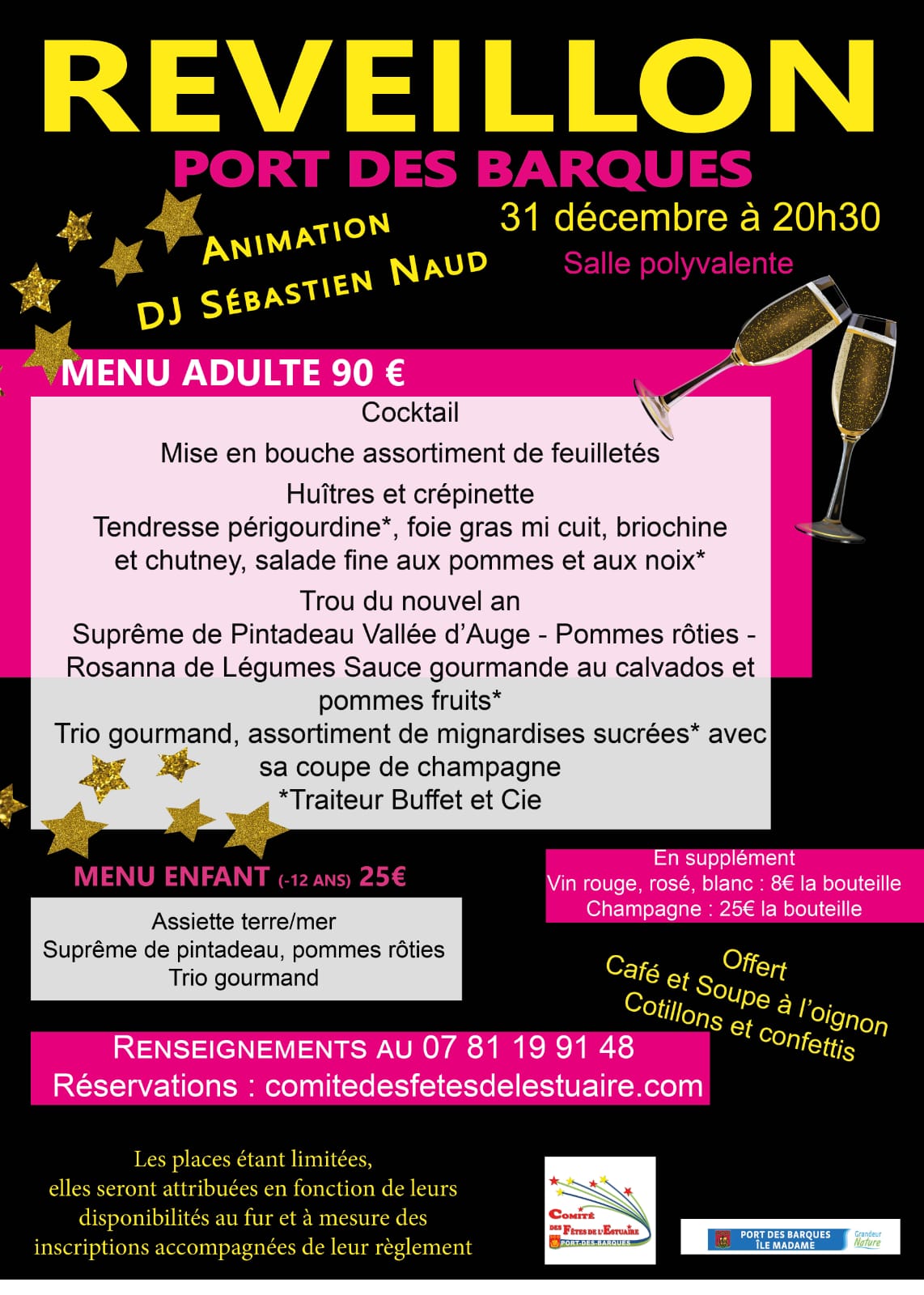 Réveillon de la St Sylvestre