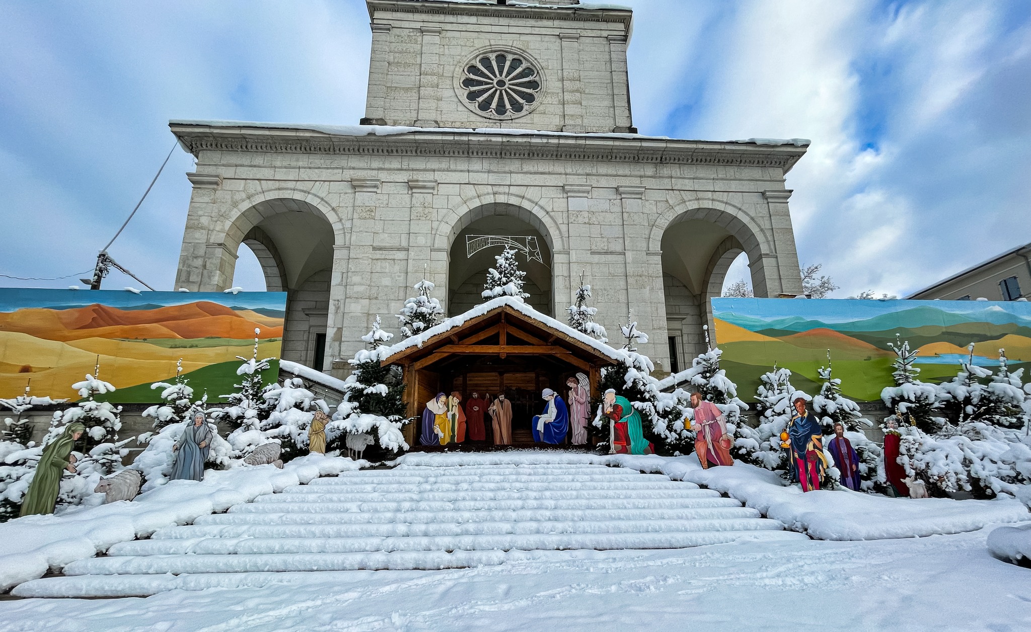 La crèche à l'Eglise Saint Léger d'Oyonnax_Oyonnax