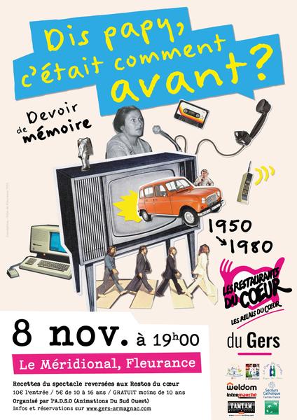 Dis papy, c'était comment avant ?_Fleurance