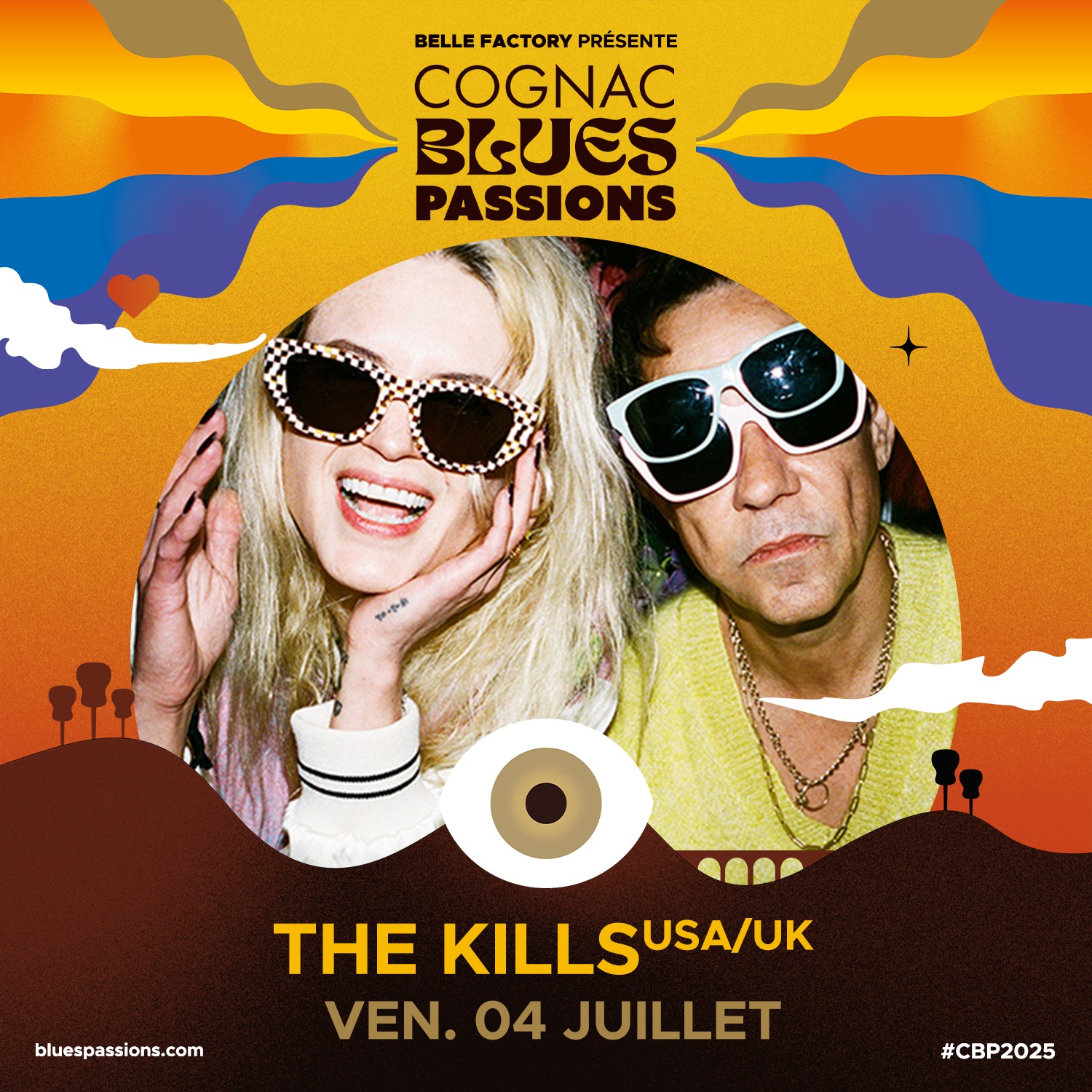 Festival Cognac Blues Passions |  The Kills, Michael Kiwanuka, Thomas Dutronc
