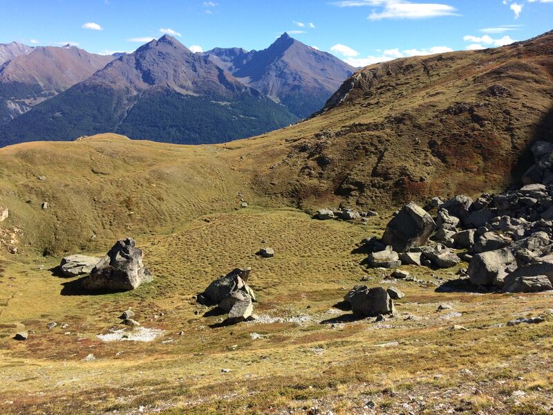 Grimpeur sur le site Roche Moutche à Aussois