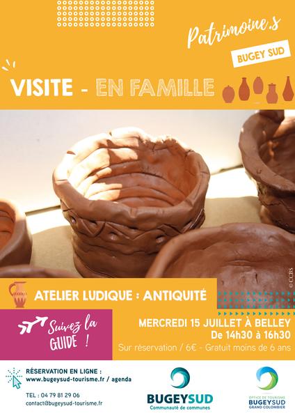 Les ateliers ludiques de l'Office de Tourisme 