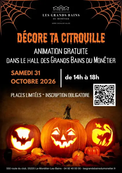 Décore ta citrouille