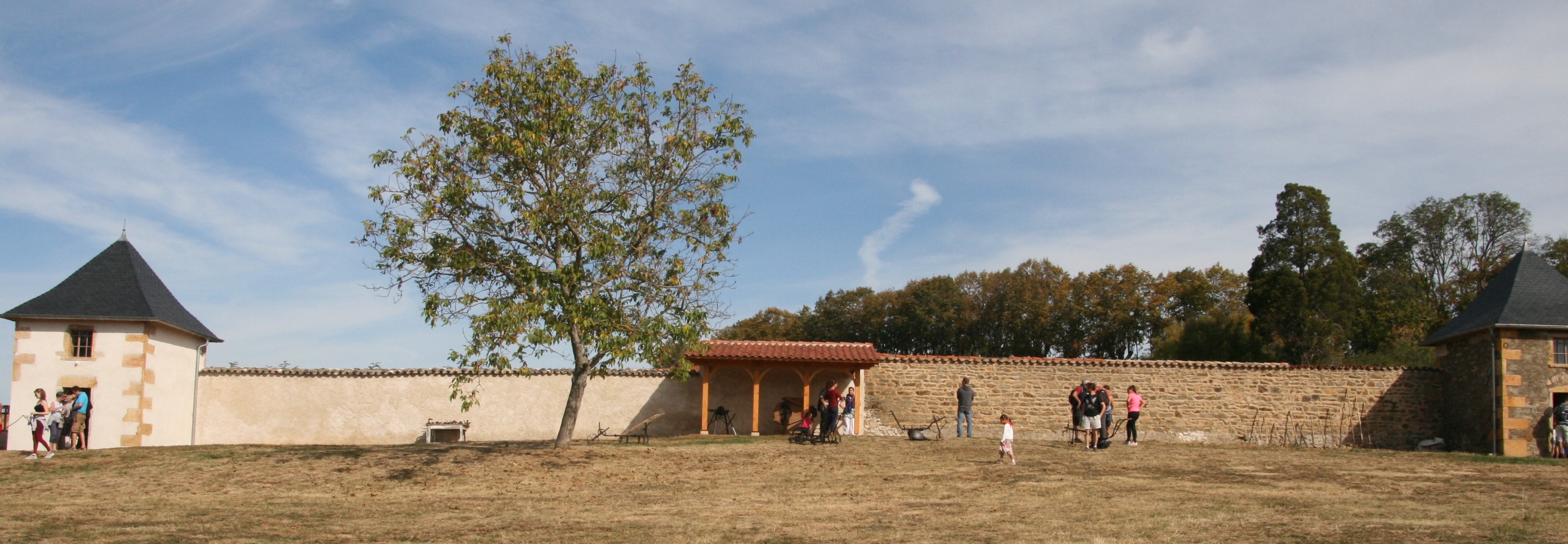 vue générale pavillons