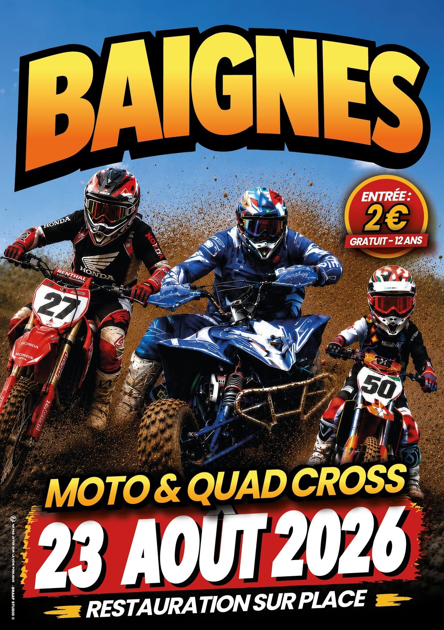 Moto et quad cross