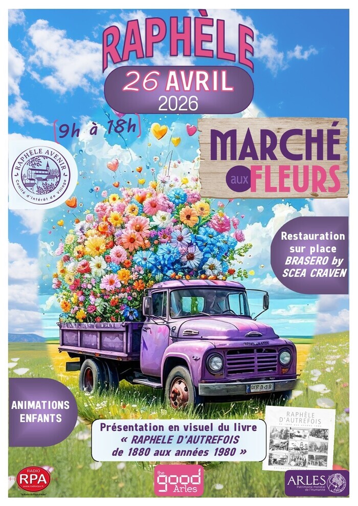 Marché aux fleurs de Raphèle