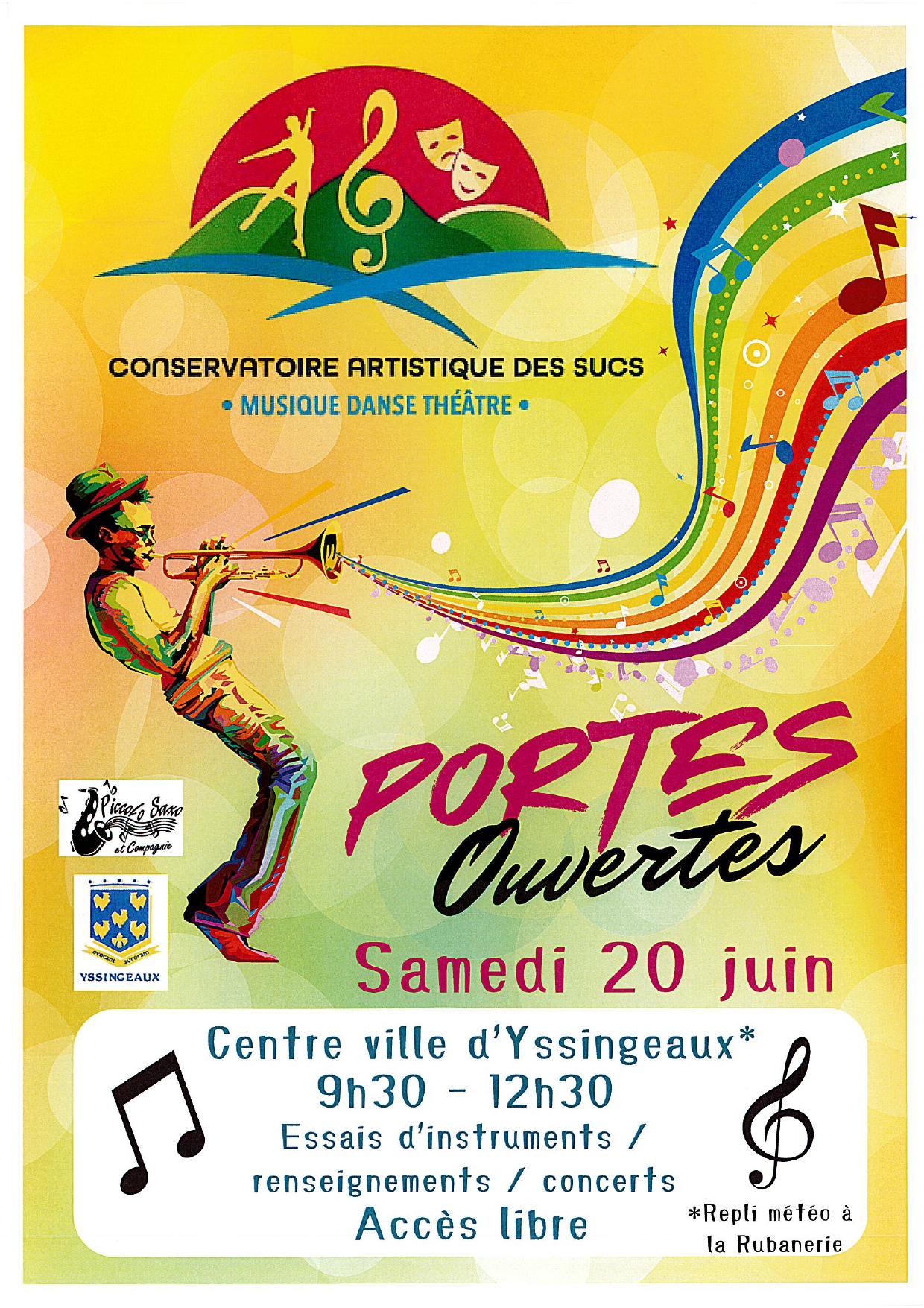 Portes ouvertes du Conservatoire Artistique des Sucs