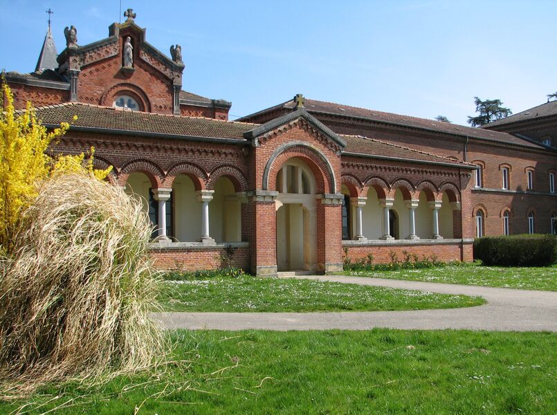 entrée de l'église