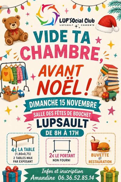 Vide ta chambre