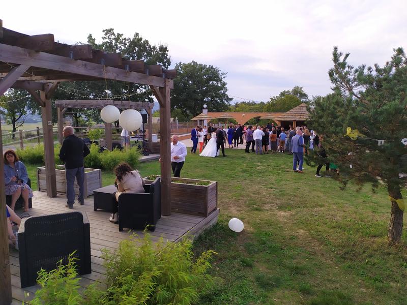 Vin d'honneur Bar paillote pergolas